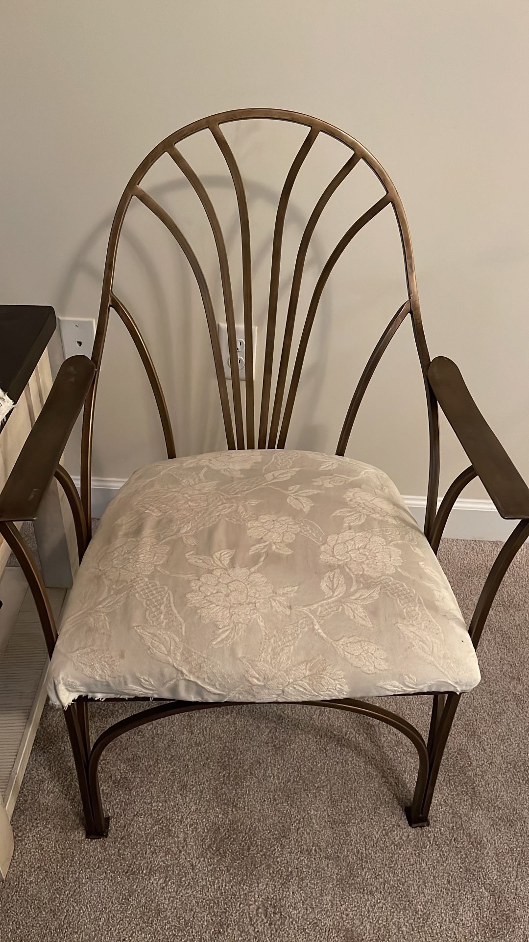 4 Metal Dining Chairs