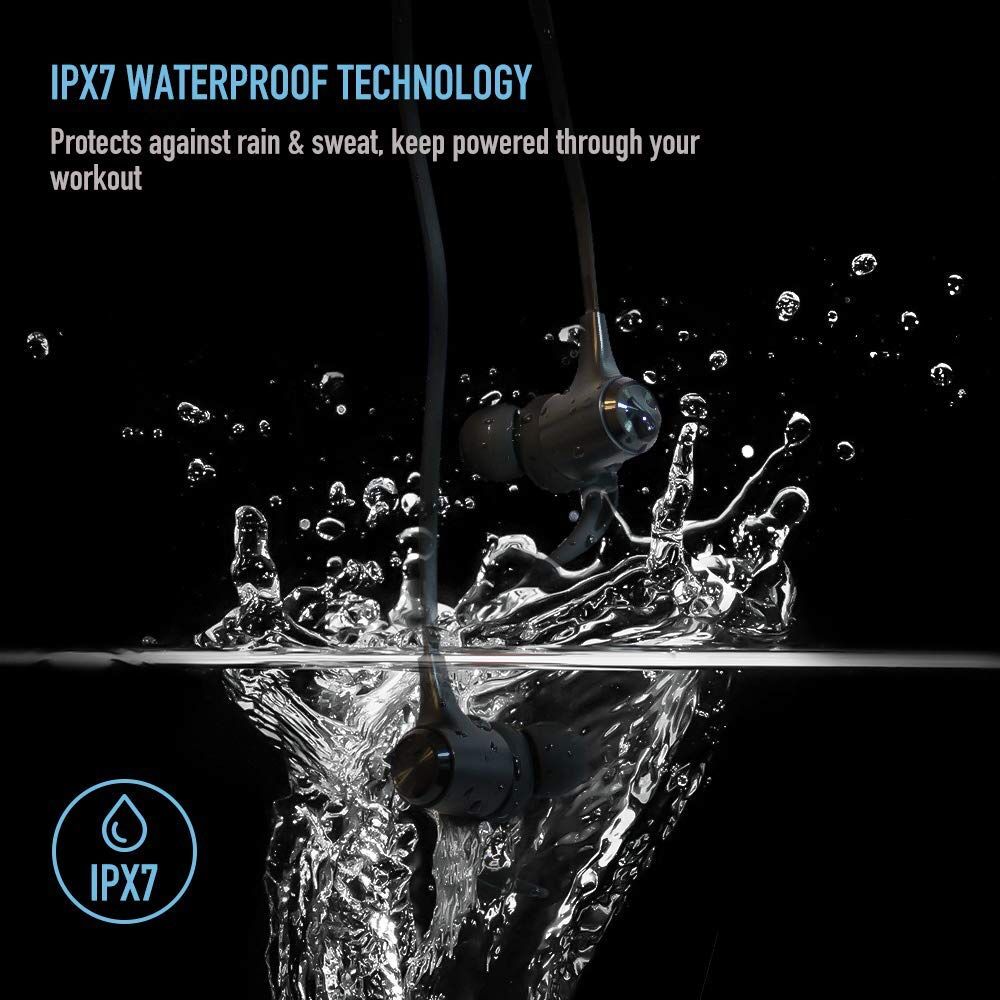 Boltune Wireless Headphones Bluetooth 5.0 IPX7 Waterproof Sports Earbuds SB10