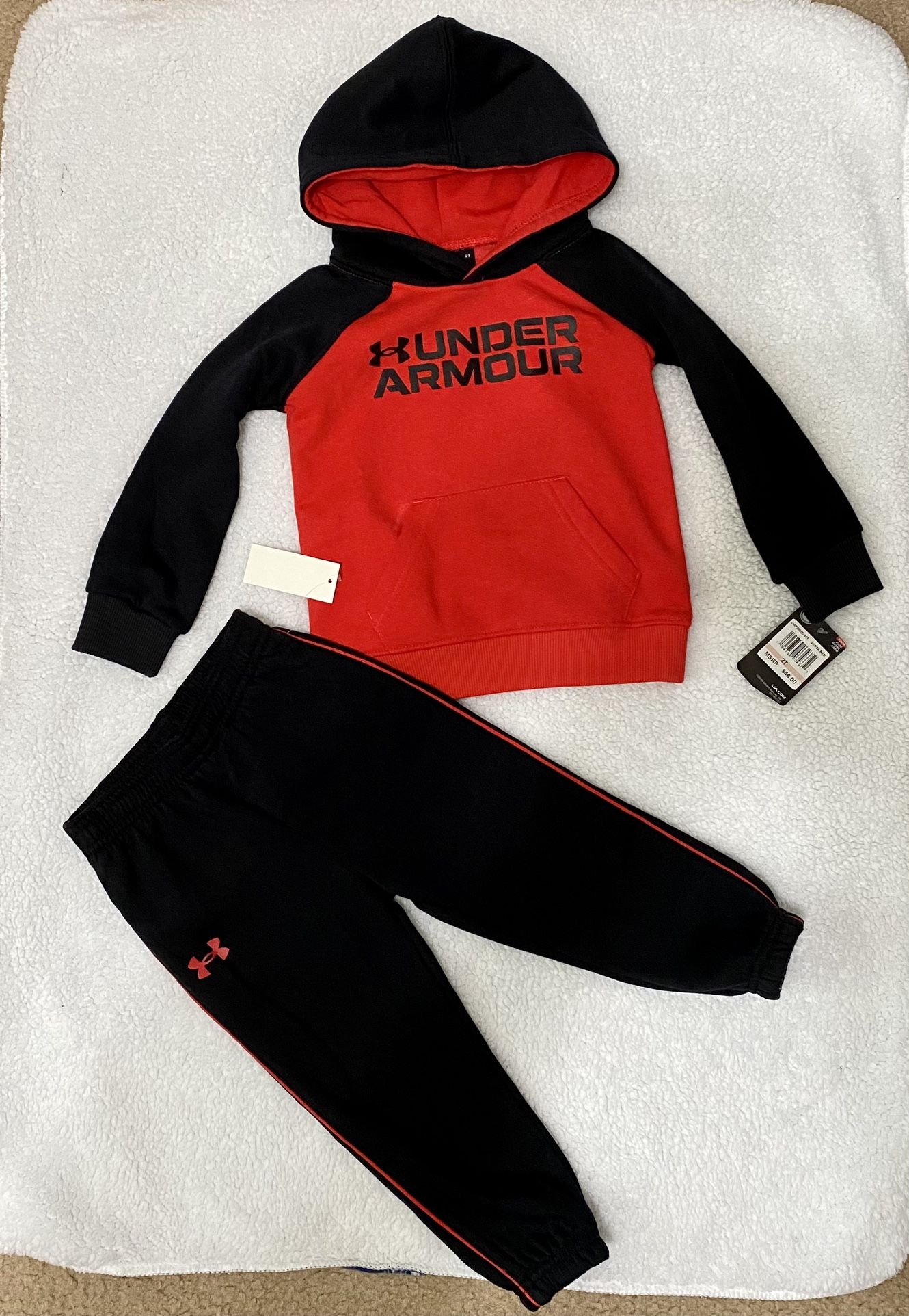 Under Armour Toddler Boys 2-pc. Signature Hoodie Set