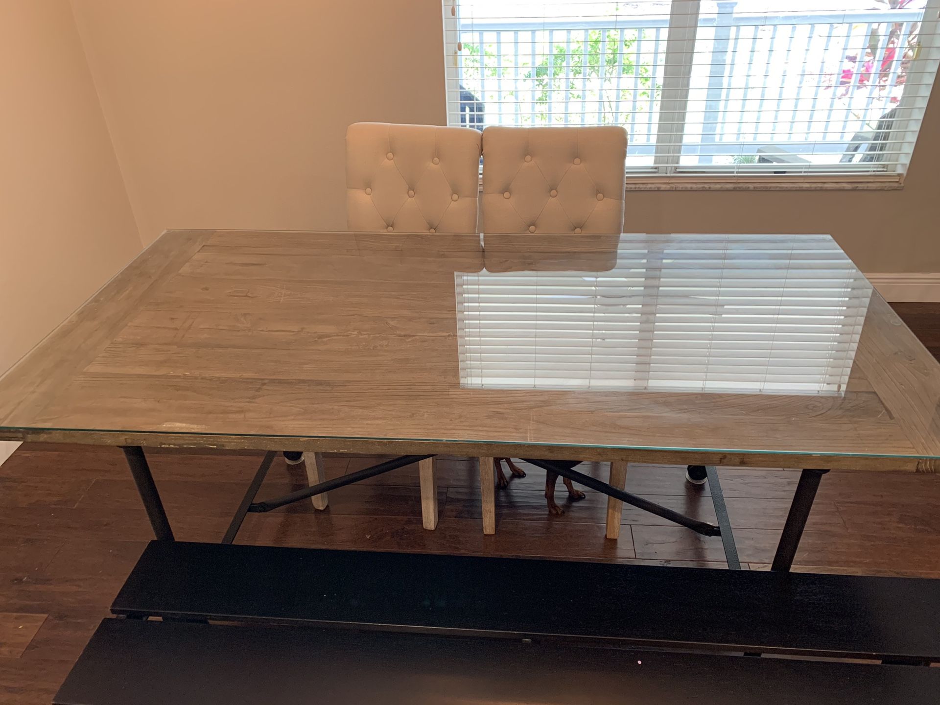 Restoration Hardware Flatiron Collection Dining Table for Sale in Tampa