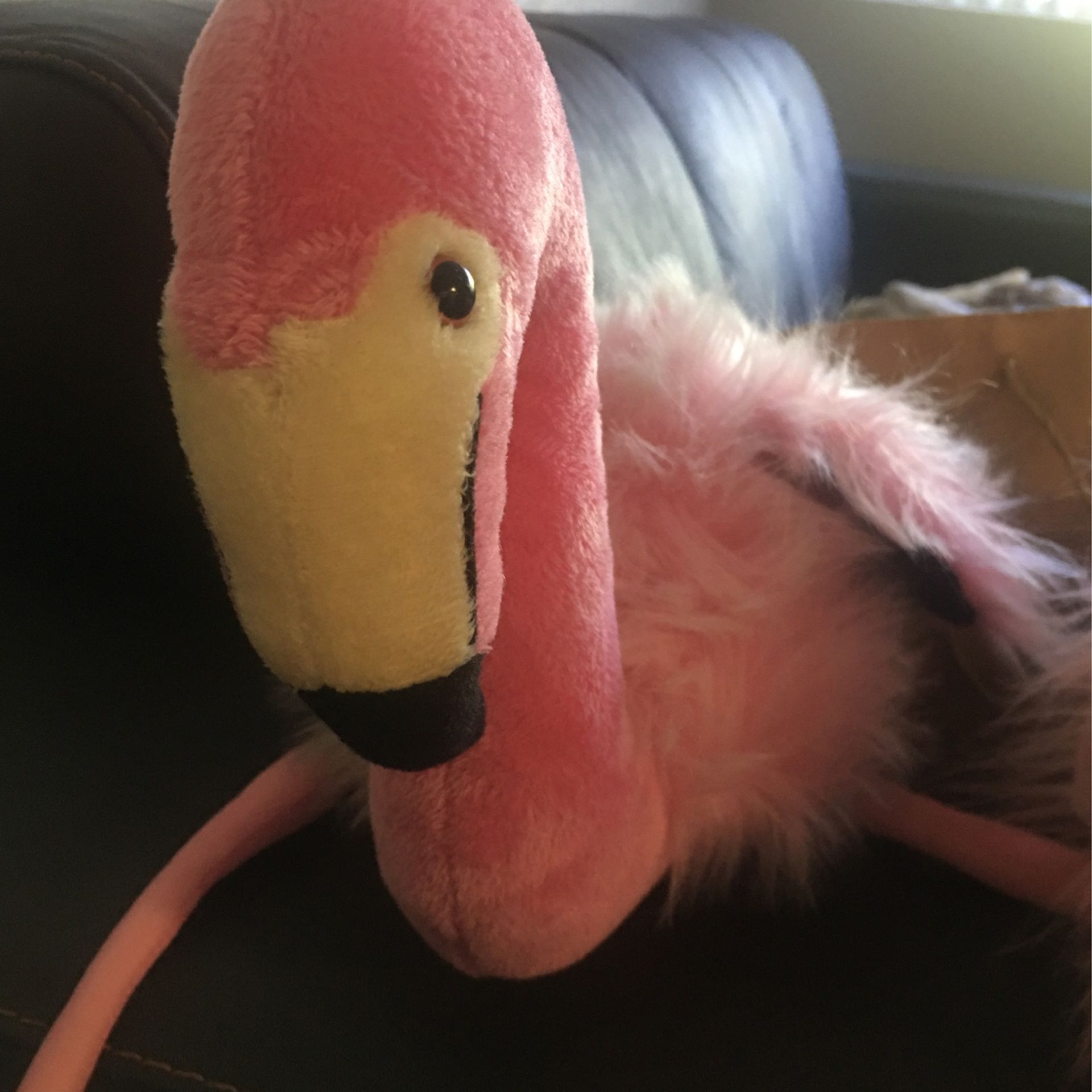 Flamingo Male And Female Stuffed Animals