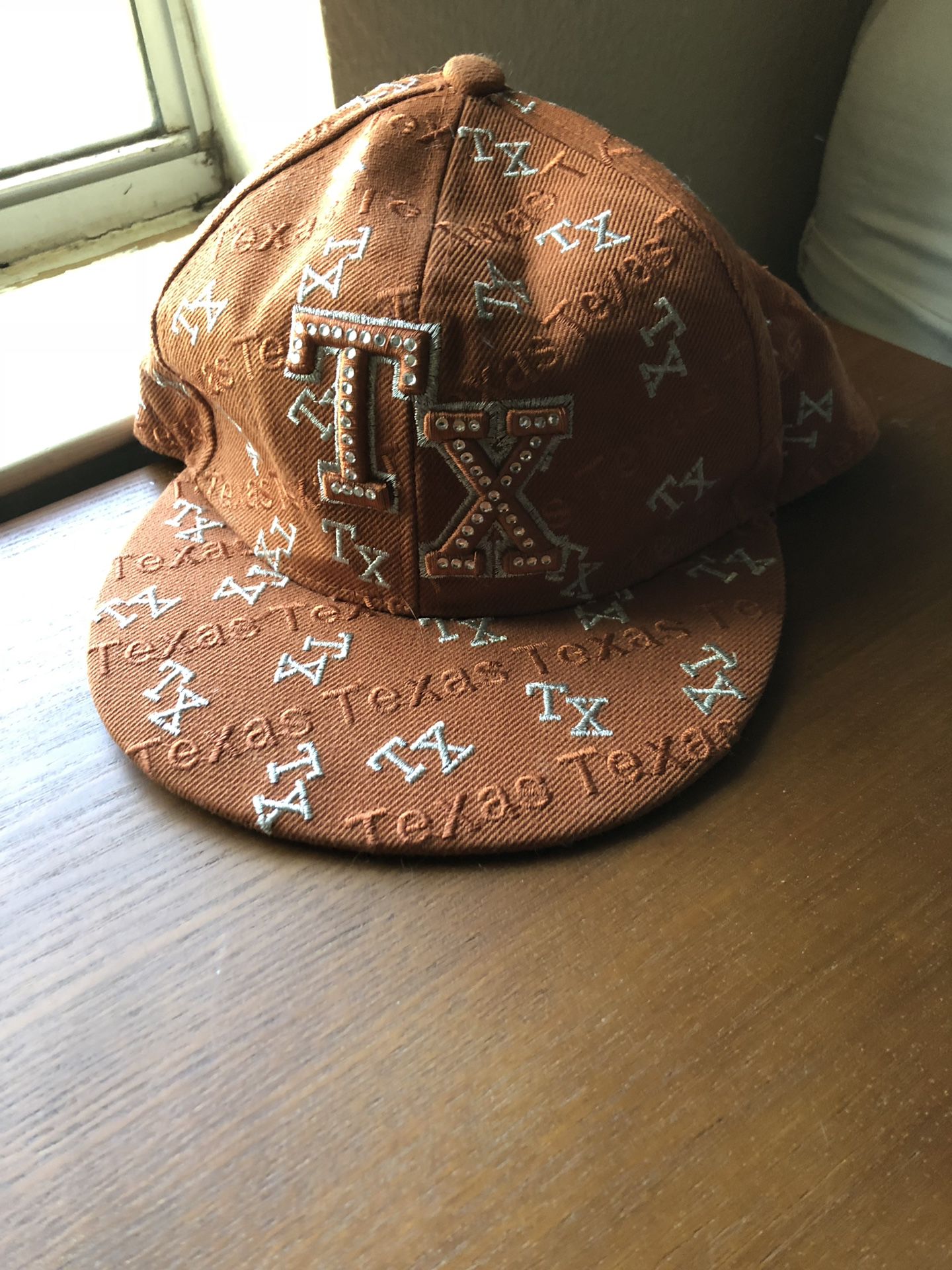Texas longhorn flat bill hat