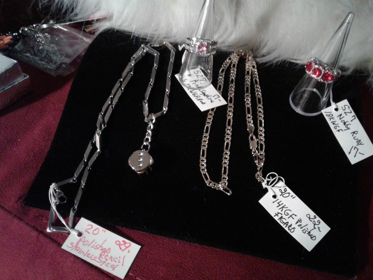 Beautiful items chains & Rings $17-29$