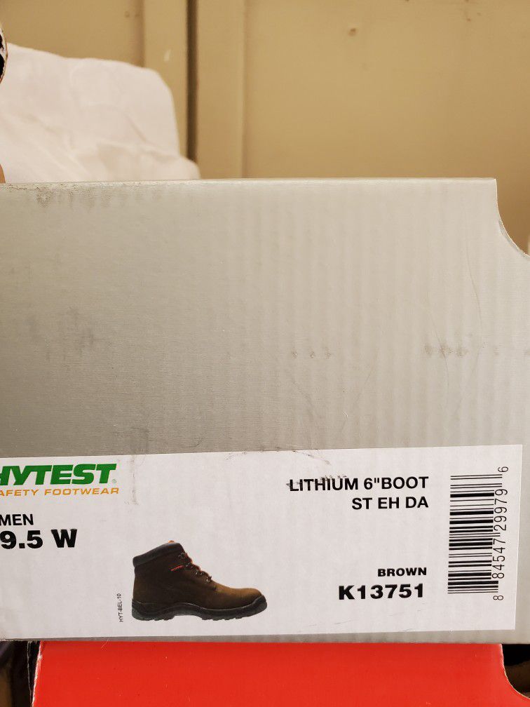 Work Boots Size 9.5