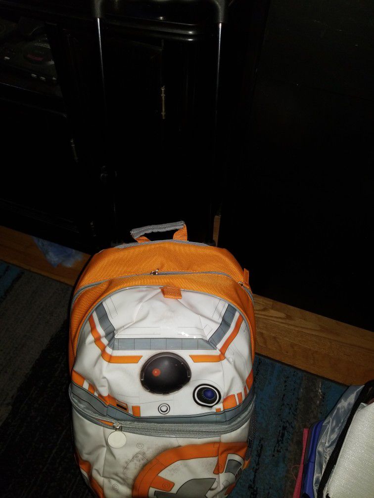 BRAND NEW!! Disney BB8 Rolling Backpack