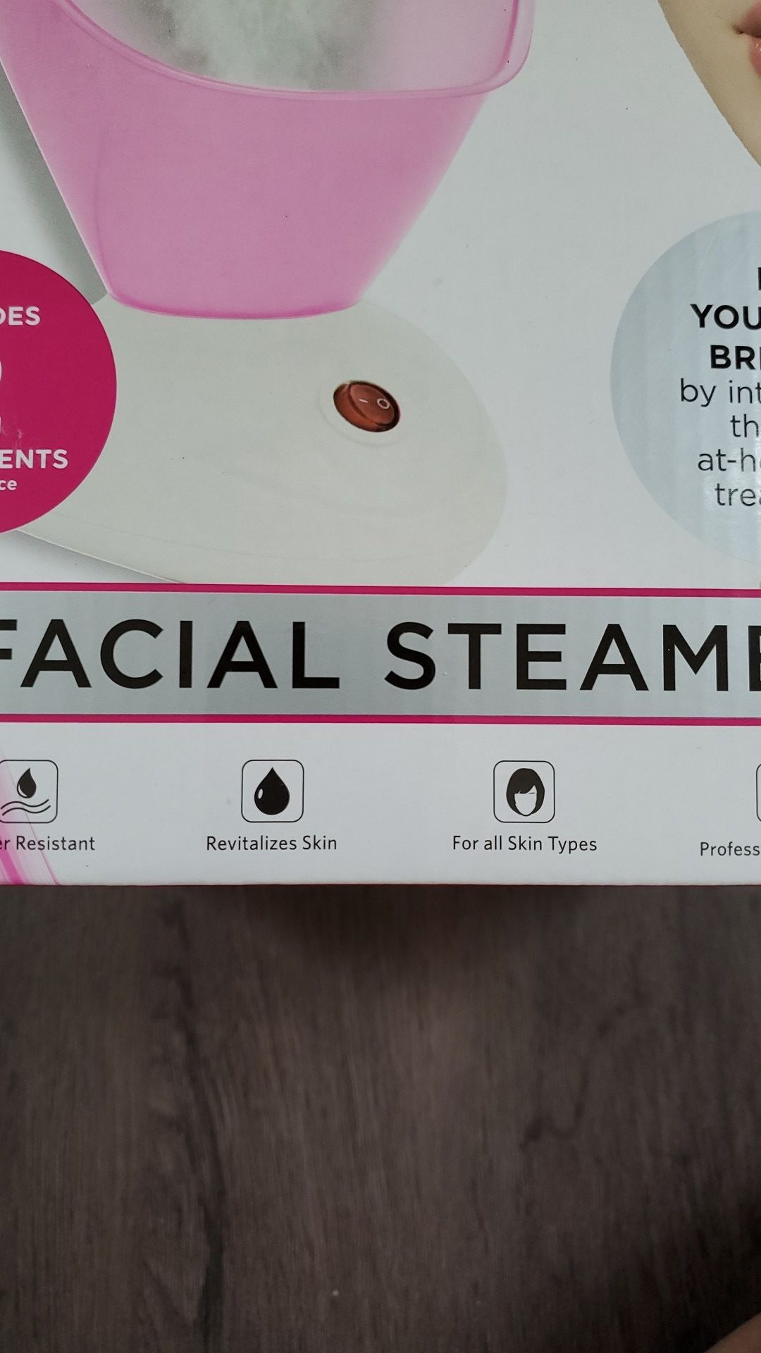 Facial steamer