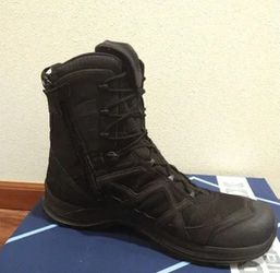 Haix Black Eagle Athletic 2.0 T High Side-Zip Boots Size 13 Thumbnail