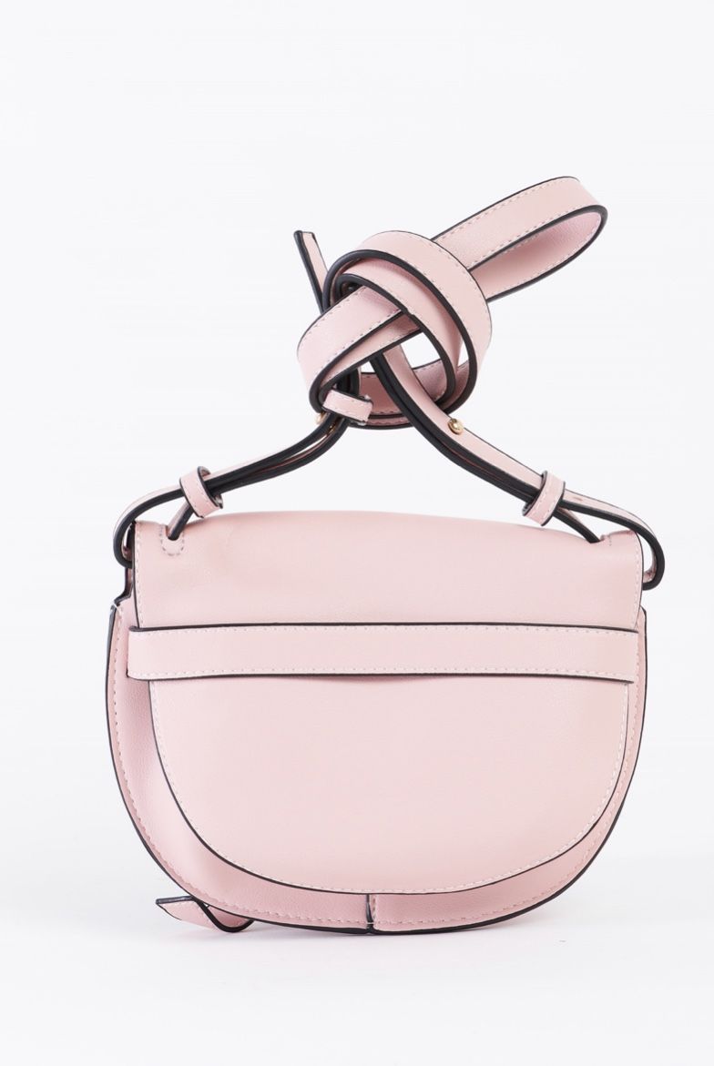 Jessyka Faux Leather Crossbody Bag - Pink