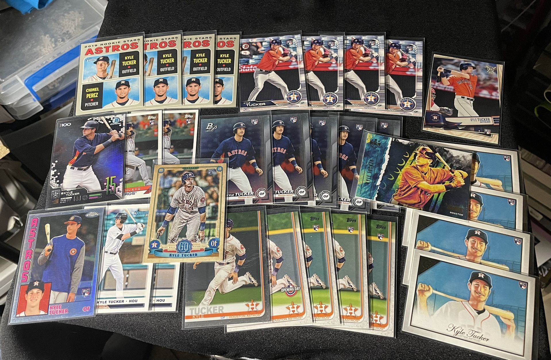 Kyle Tucker Rookie Card Lot Of 31 Cards