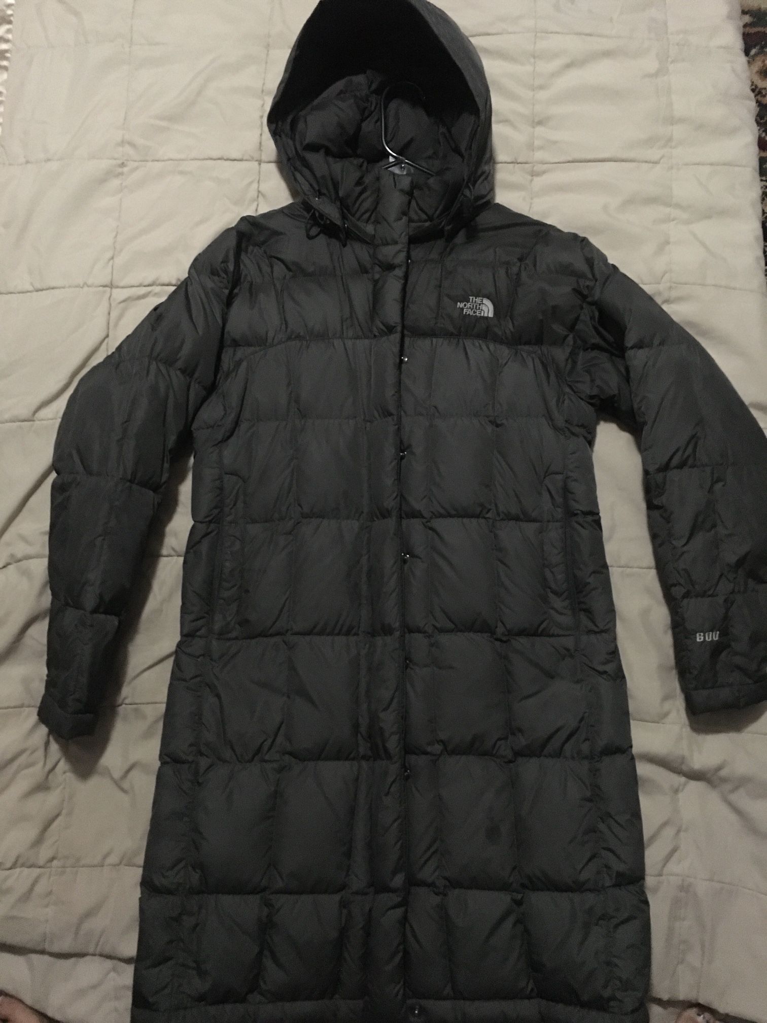 Northface Womens  600 Puffer Down Jacket Brown size Small