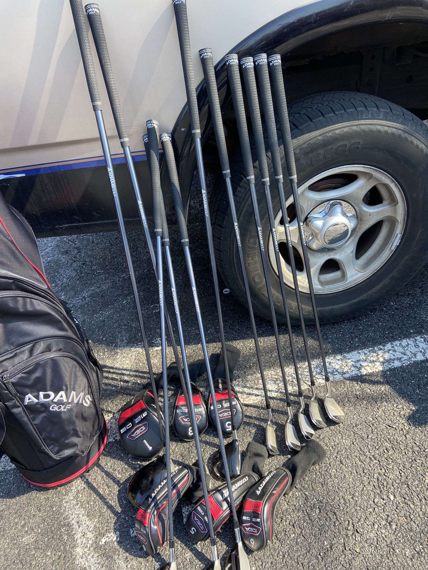Adams golf Clubs With Bag  