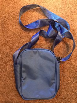 Champion Logo Sling Waist Bag Shoulder Fanny Pack Blue Thumbnail