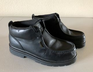 Men’s Black Leather LUGZ Strutt Boot, Size: 10  Thumbnail
