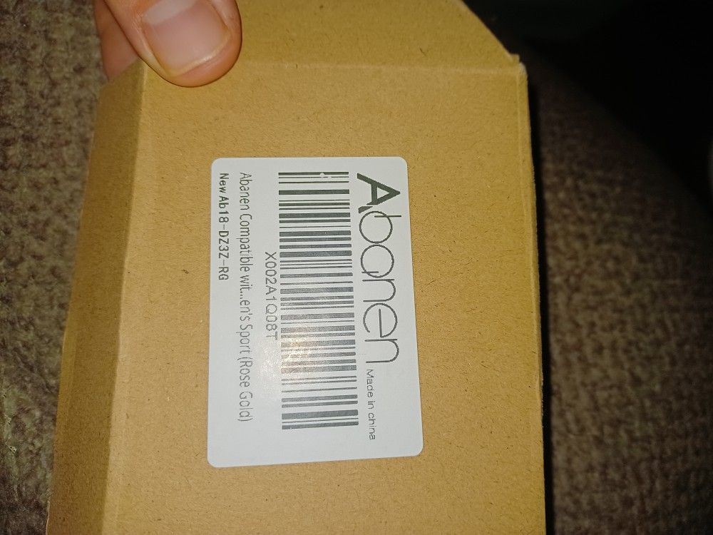 Abanen wristband light weight alloy rose gold color