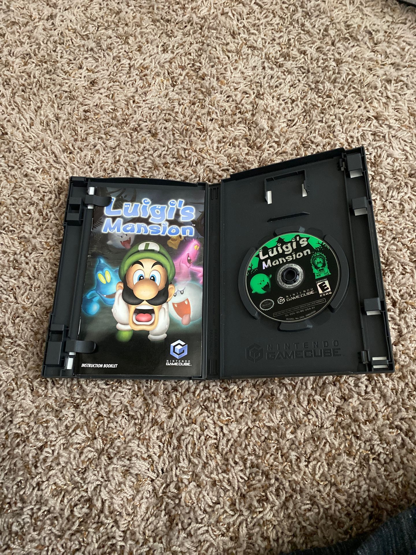 Mario party and Luigis mansion GameCube