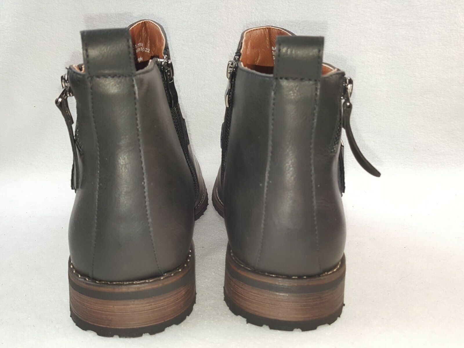 Dalton By Ferro Aldo Men's Ankle Boots with Classic Buckle Detail, Black Size 11