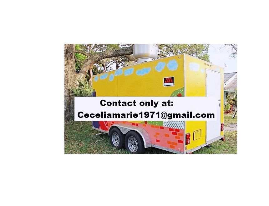 Food Trailer BBQ 25878