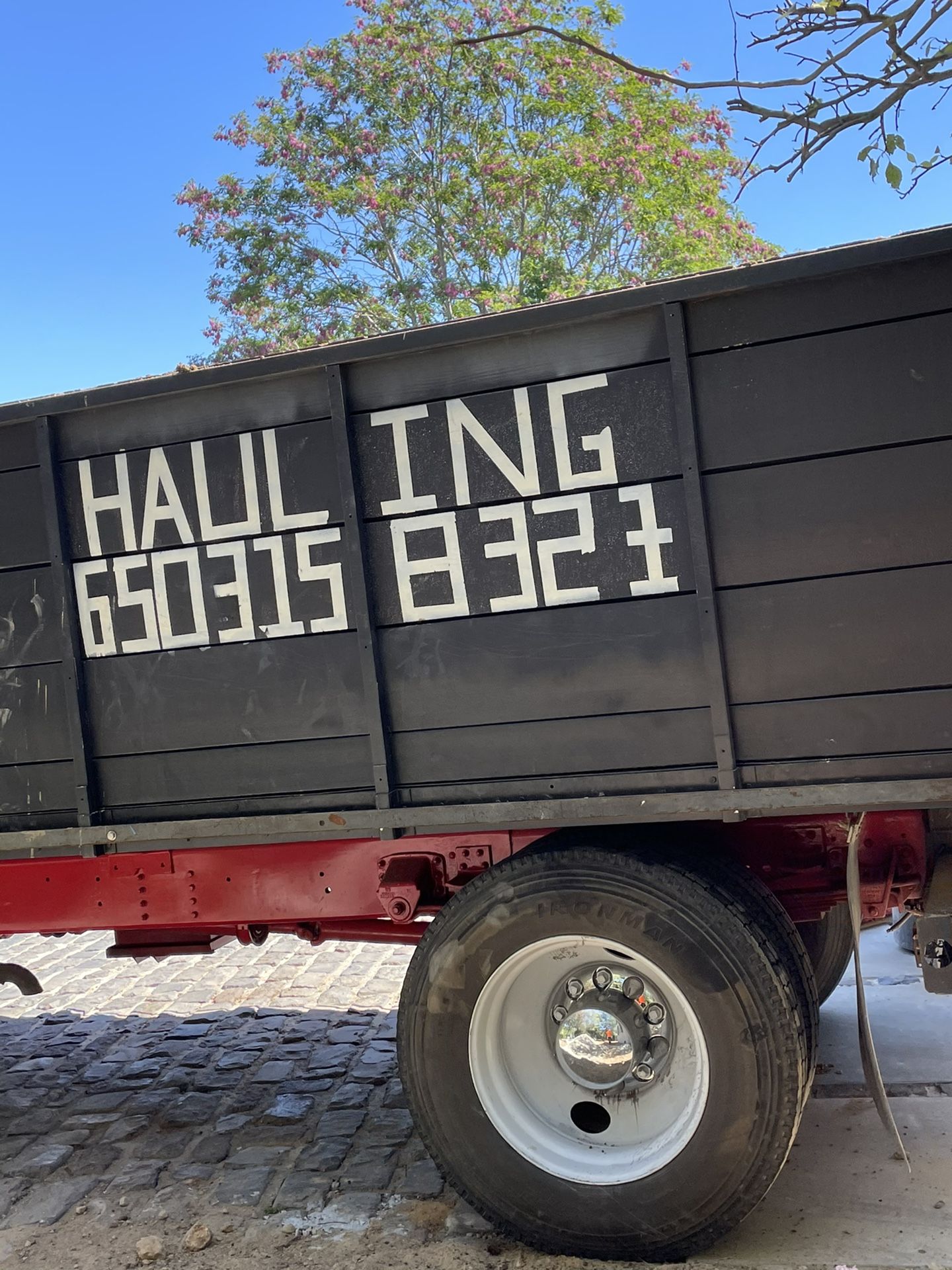 Hauling (contact info removed)