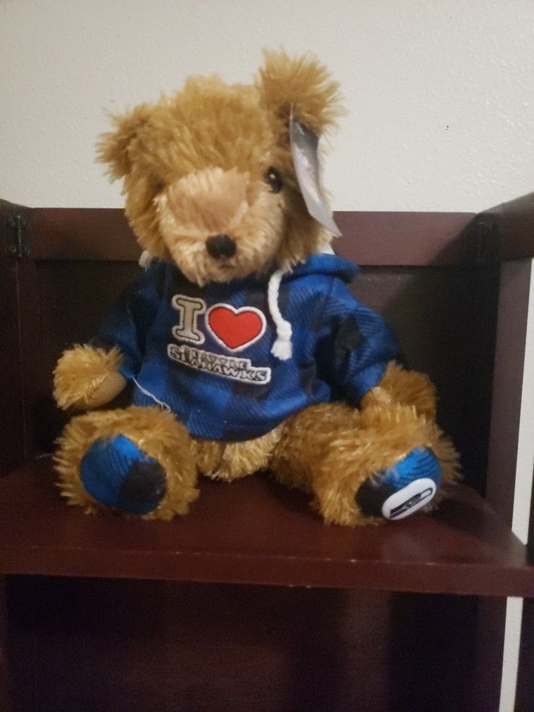 New NFL Seattle Seahawks Teddy Bear
