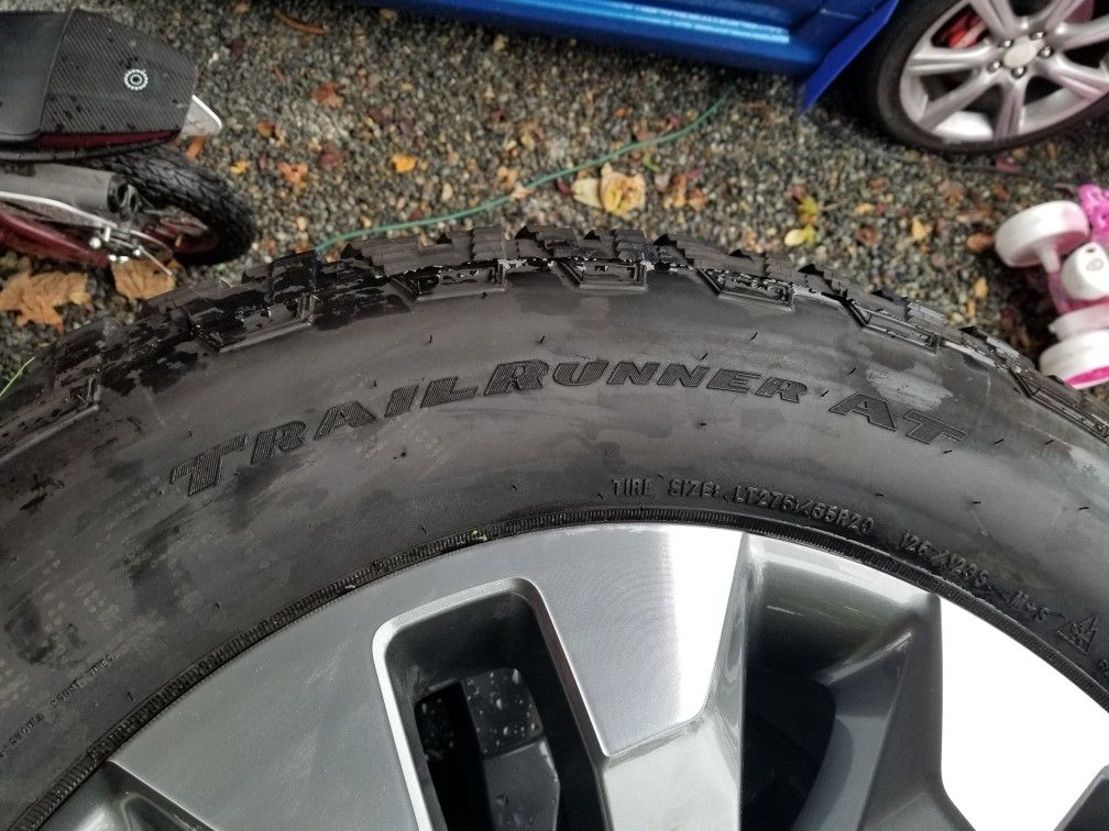 4 Wheels/tires Fit 2021 Chevy 2500