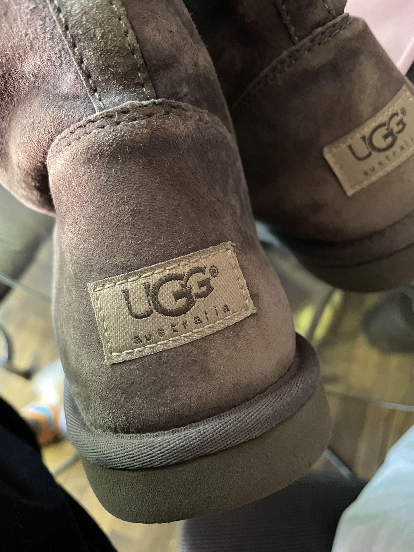 Gray Ugg Boots Size 5  