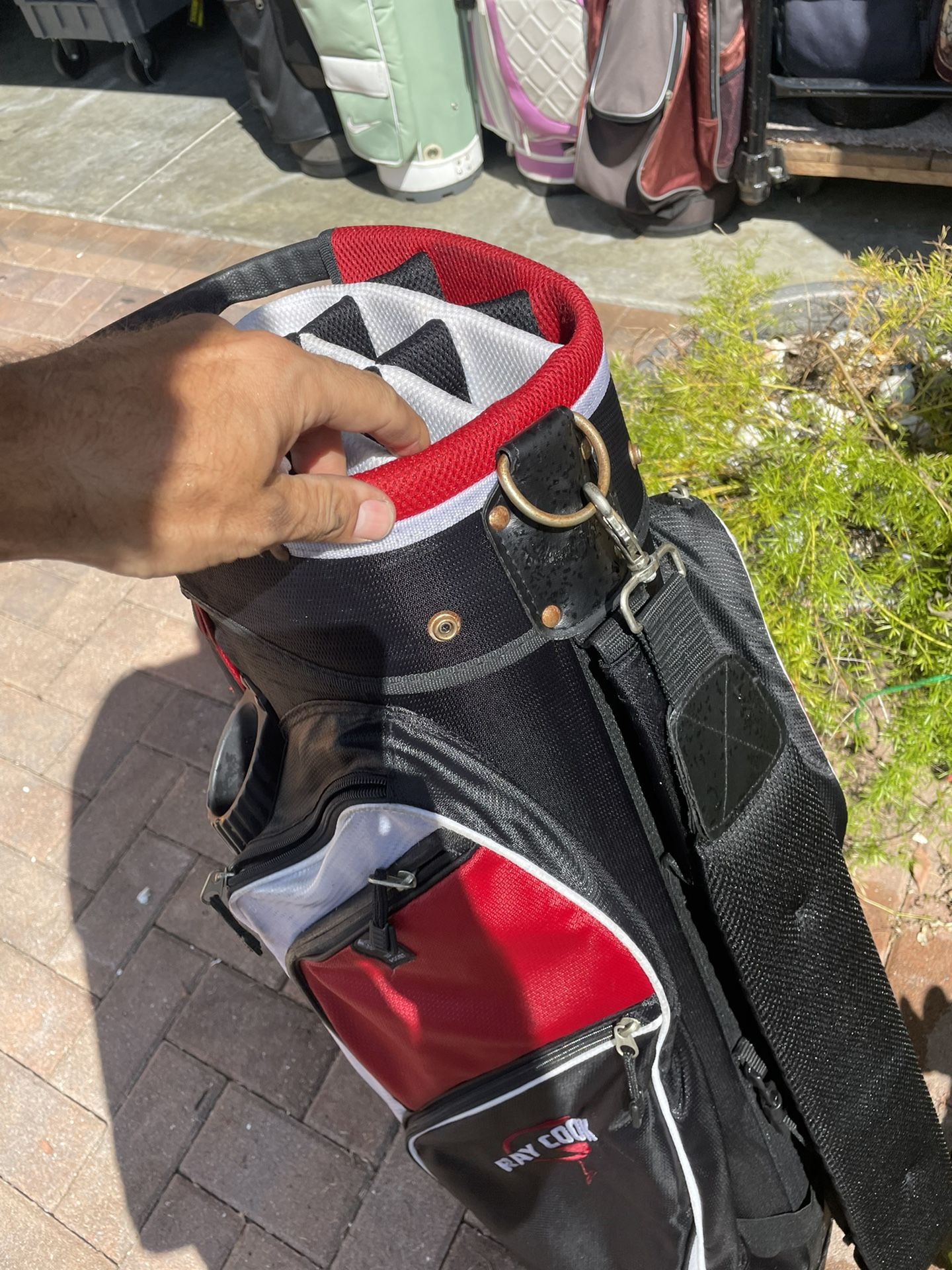 Golf cart bag Ray Cook with 14 dividers