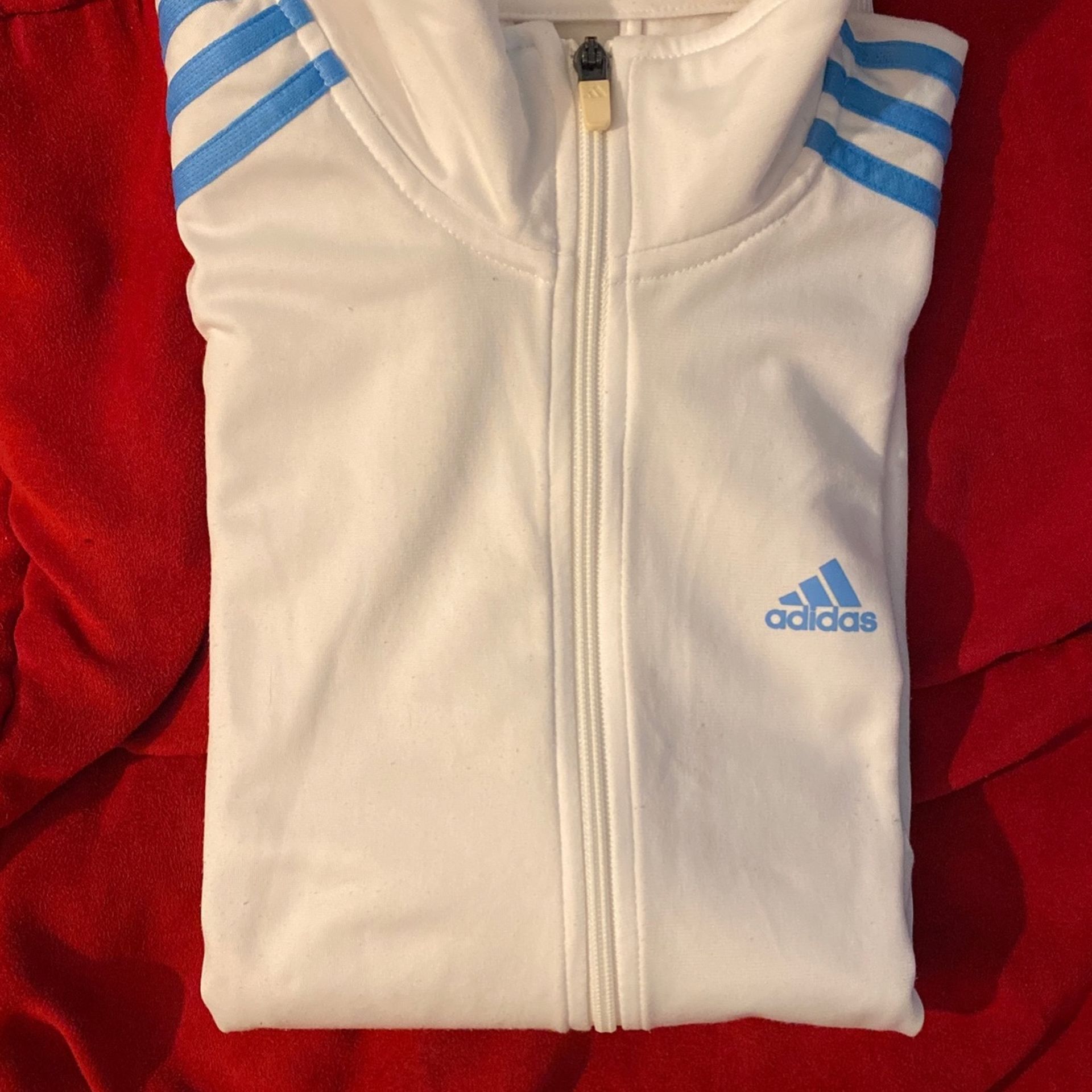 Climate Wire/Blue Adidas Track Jacket
