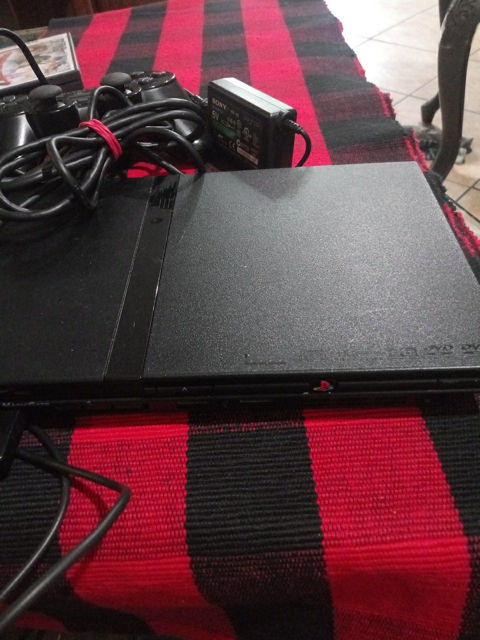 PlayStation 2 untested it light turns red and green no game