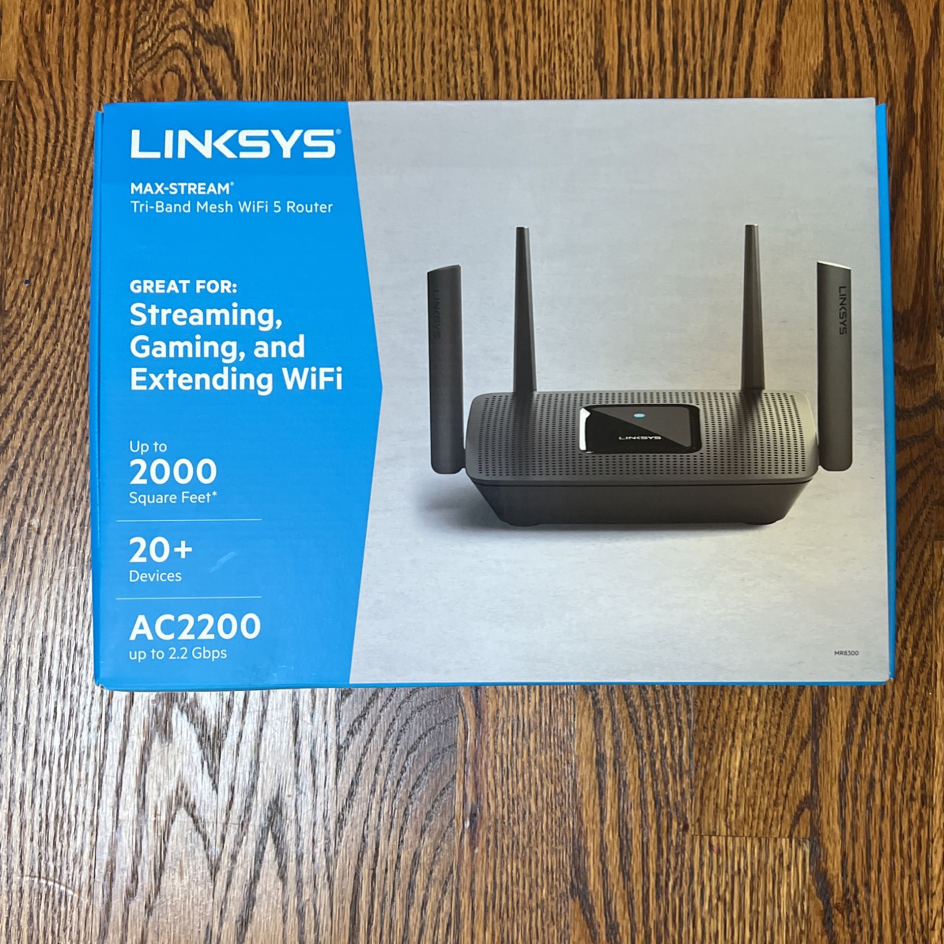 Linksys Tri Band Mesh Wifi 5 Router