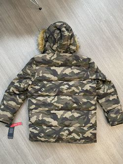 Tommy Hilfiger Camouflage Hooded Jacket Thumbnail