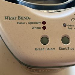 West Bend Bread Maker Thumbnail