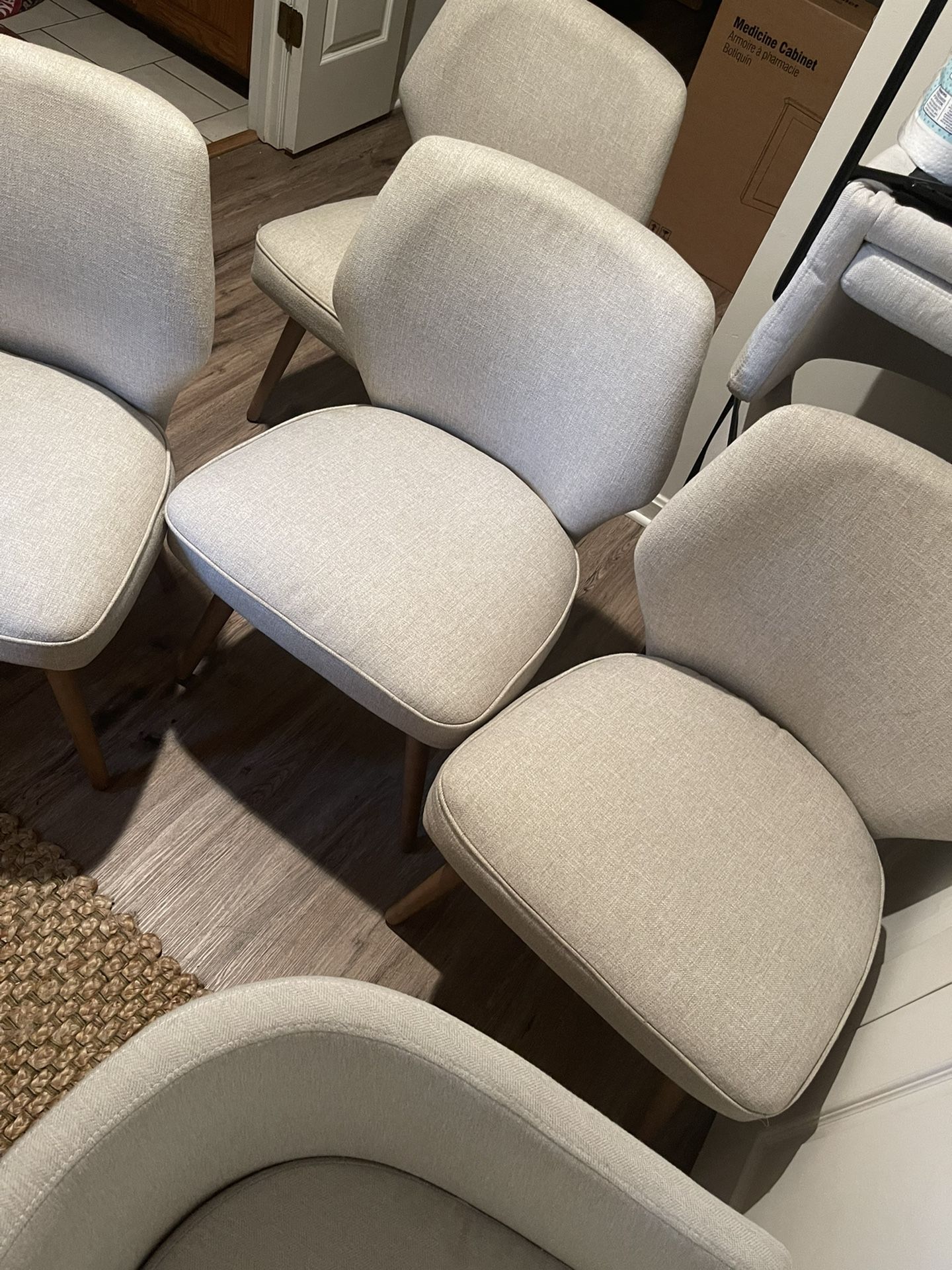 4 Chairs $60 Each