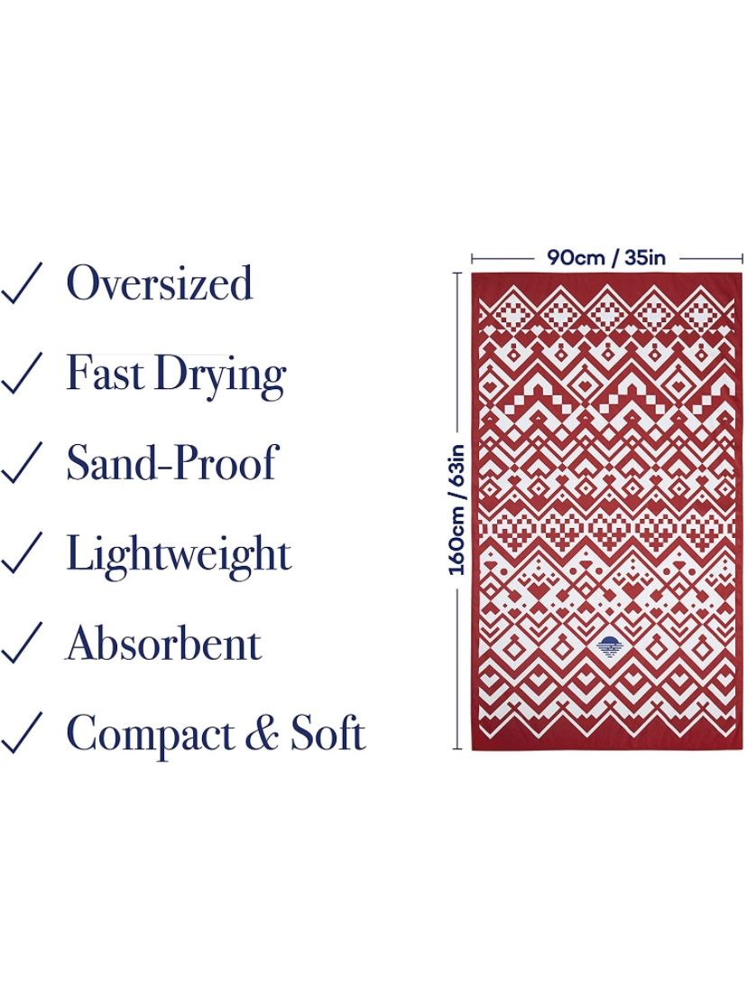 Microfiber Beach Towel, NEW