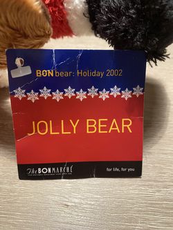 2002 Santa Bon Marche Bon Bear Thumbnail
