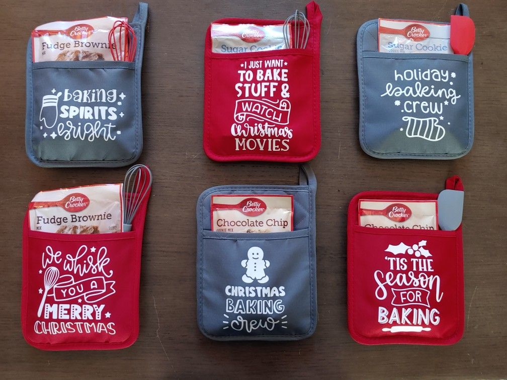 Custom Christmas pot holders
