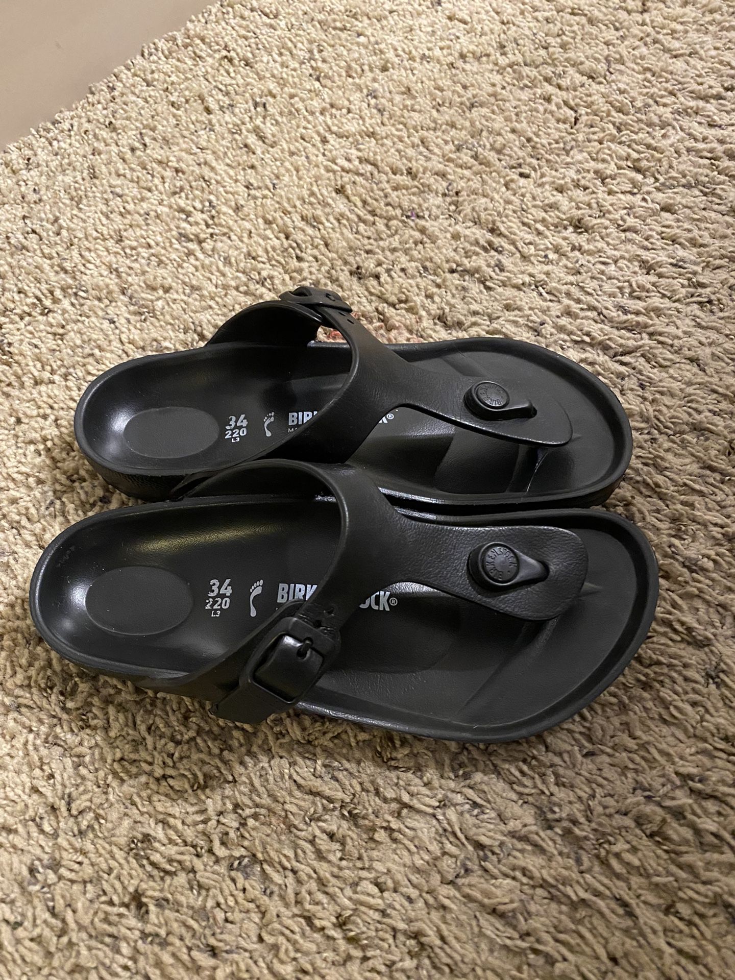 Birkenstock Black Unisex! 34. Made in Germany 🇩🇪! New!
