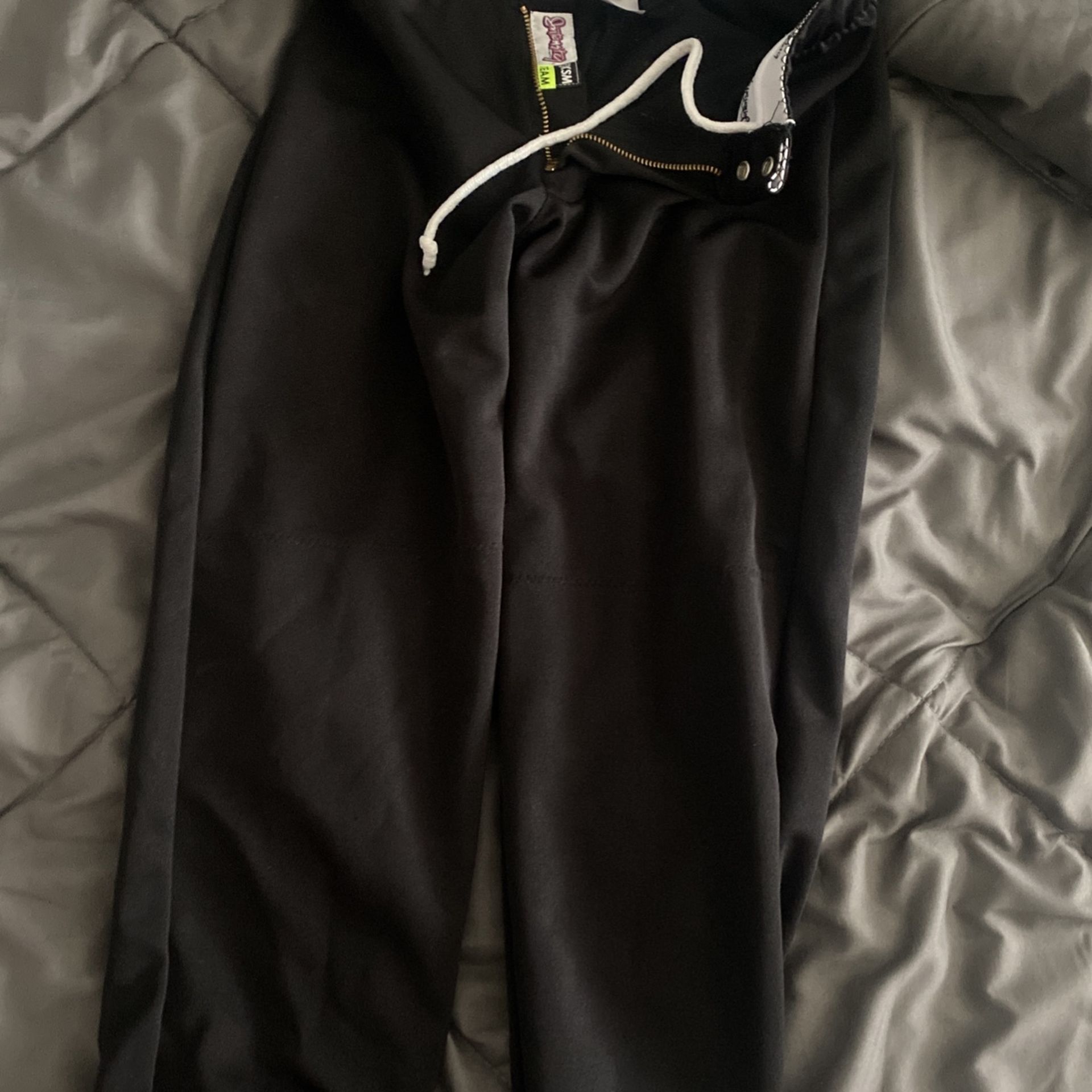 Extra Small Black Softball Pants