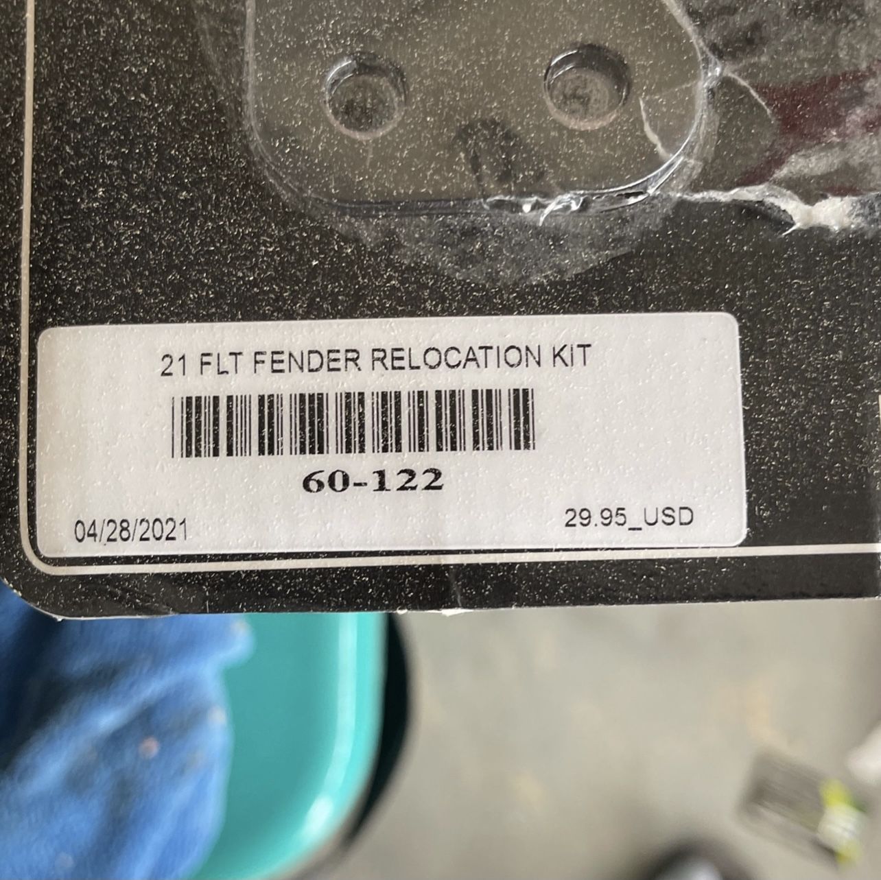 Harley Fender Relocator