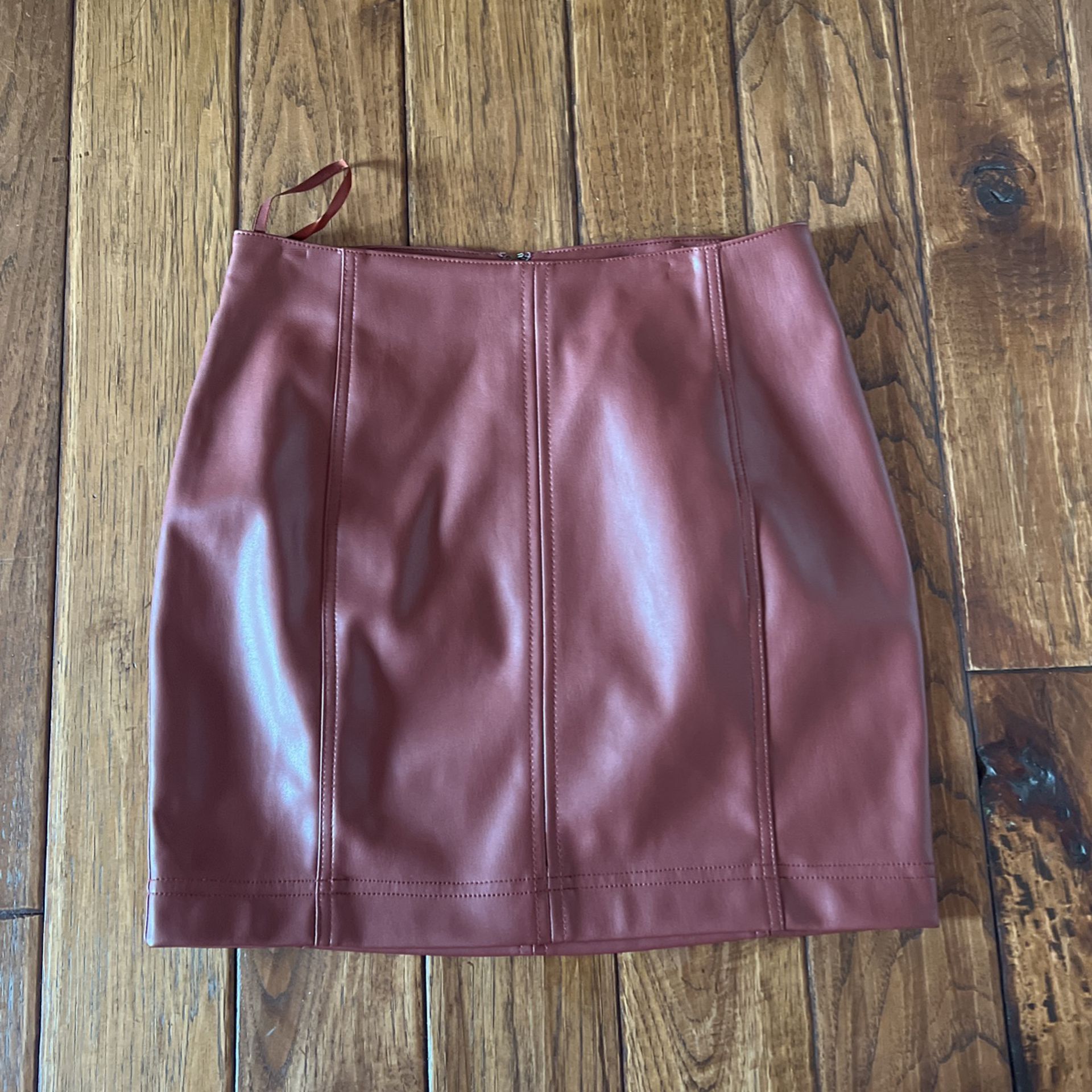 Brown Pencil Skirt 