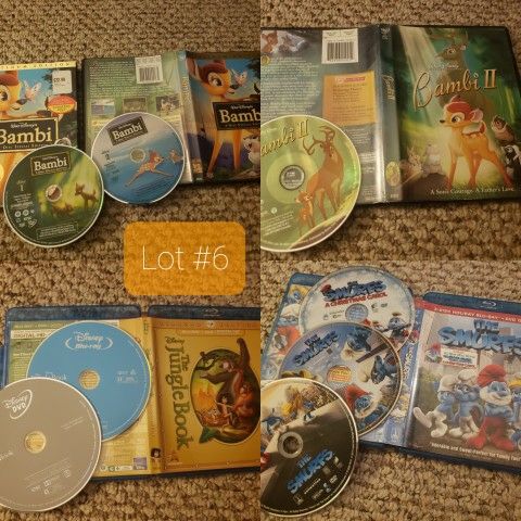 Kids DVD Lot #6