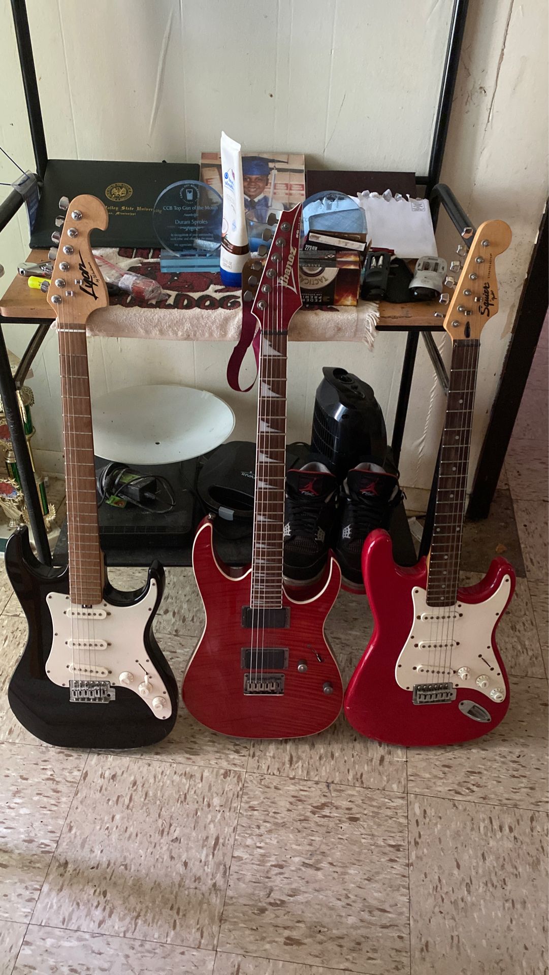 Electric guitars