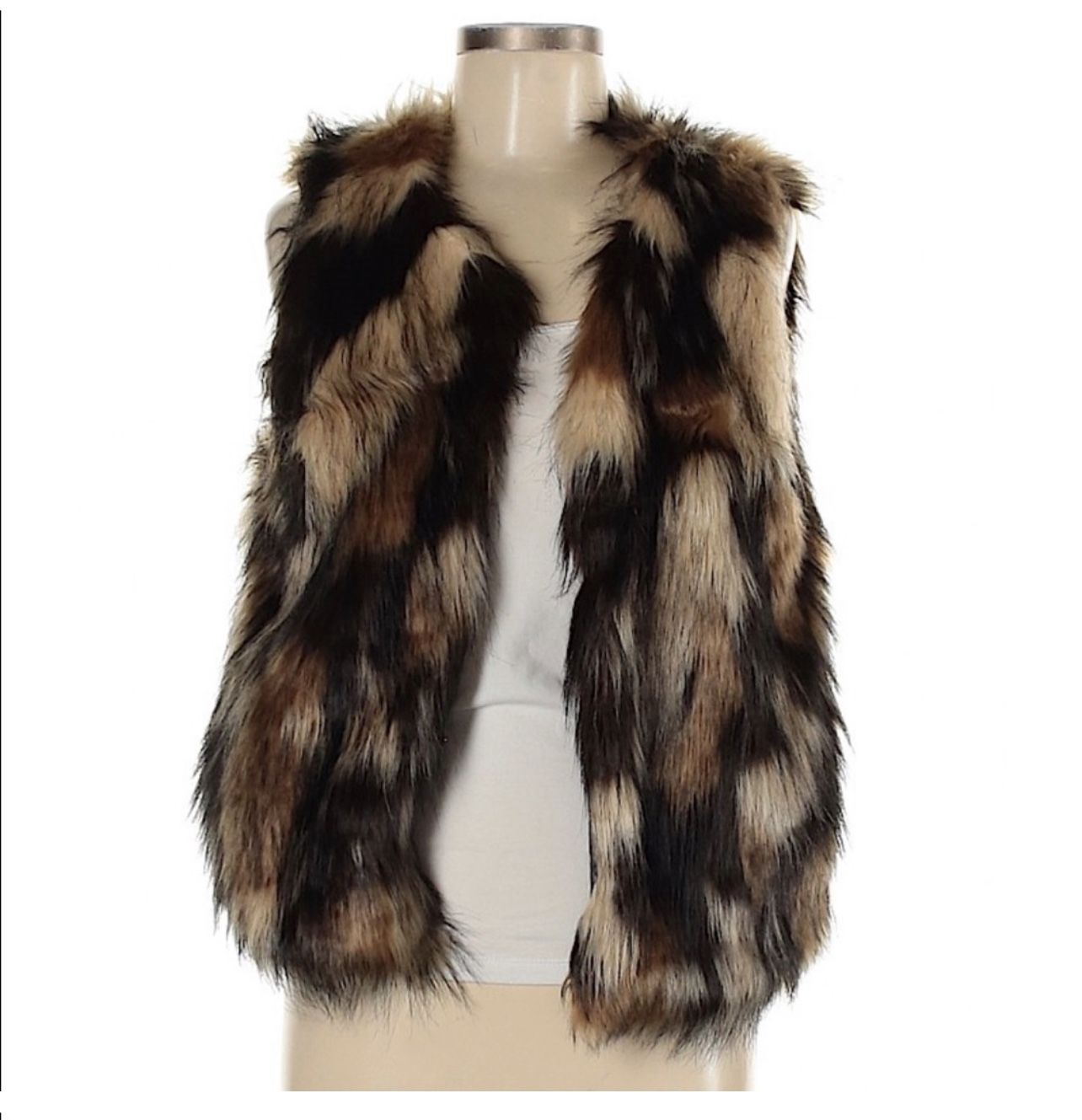 Vintage Havana Fur Vest