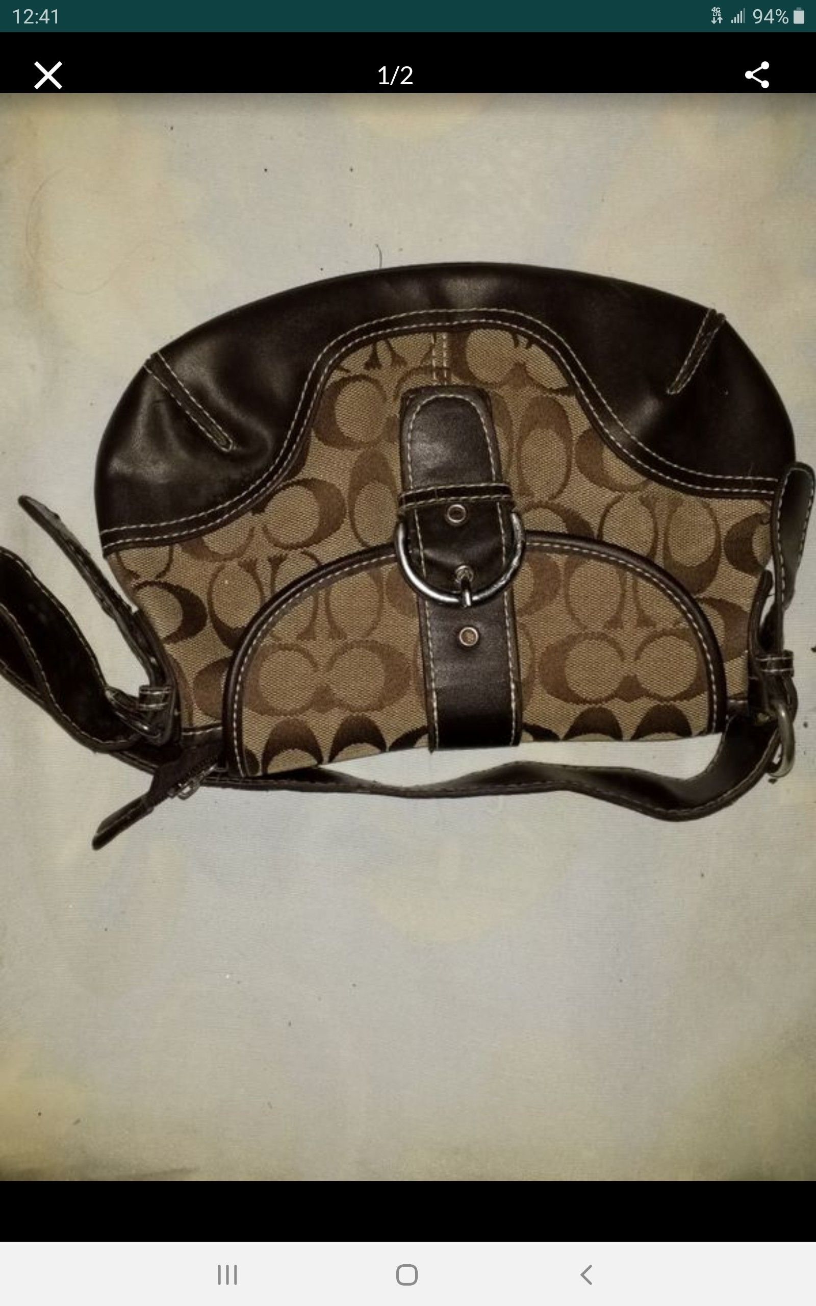 Small coach purse