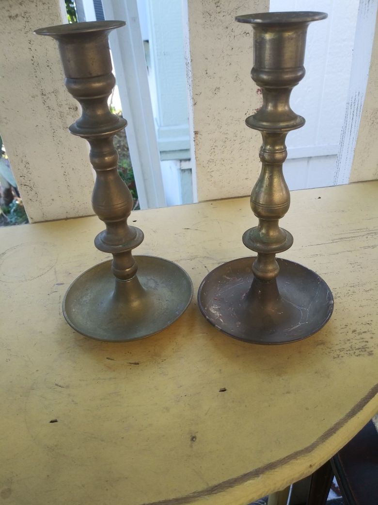 Brass Candle Holders