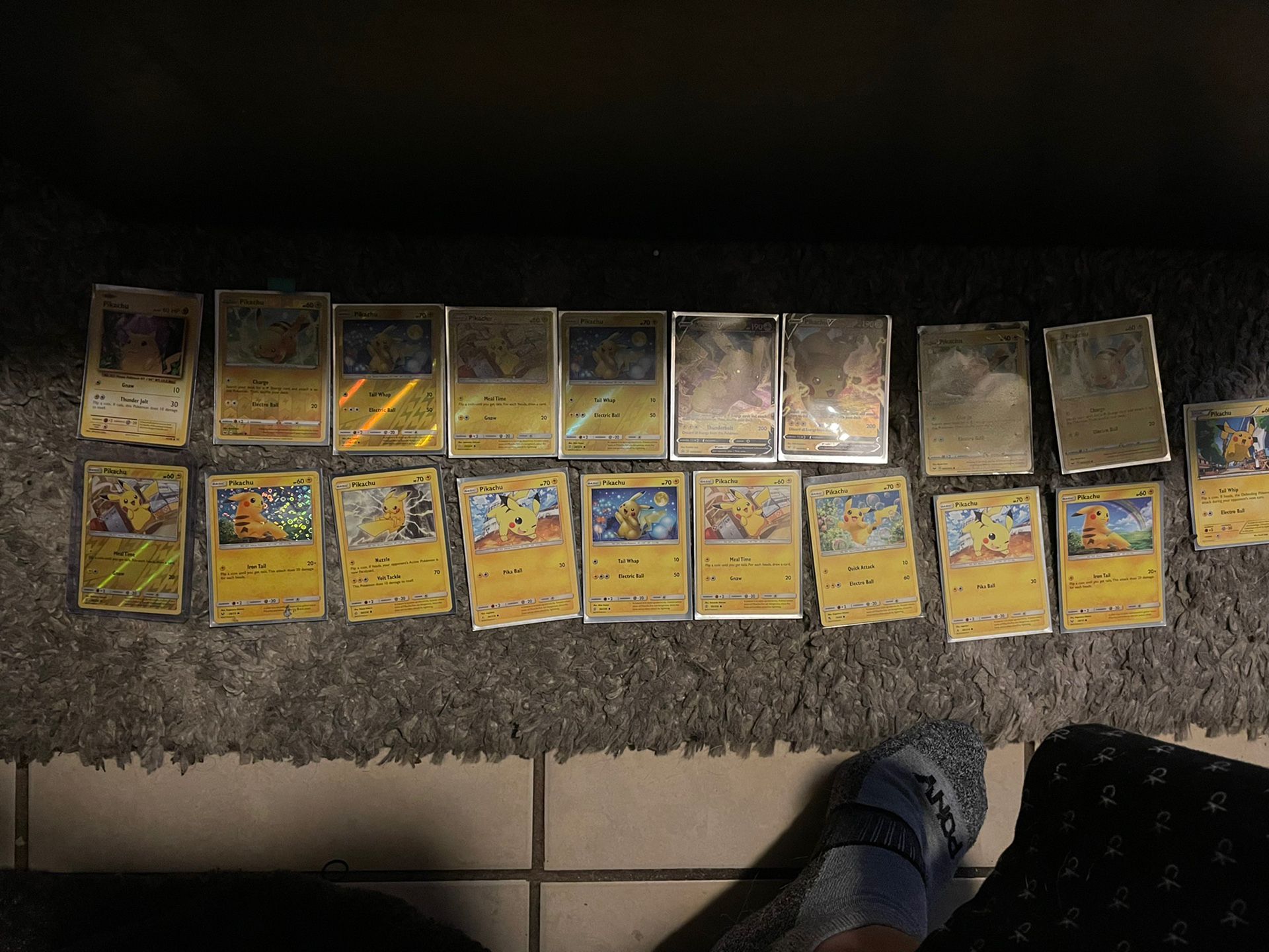 Pokemon Cards Pikachu Collection