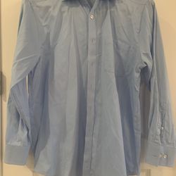 Michael Kors Blue Dress Shirt Thumbnail