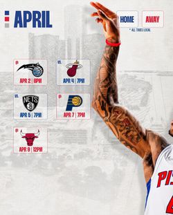 Detroit Pistons Tickets Thumbnail