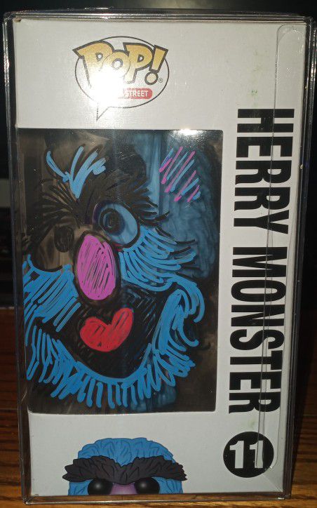 Guy Gilchrist Signed Harry Monster Pop W/ Drawing 