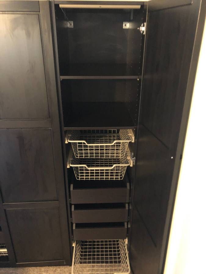 Ikea Pax Two Part Wardrobe $270