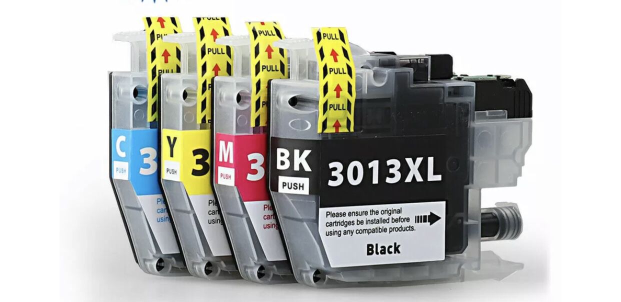 4pk LC3013 LC3011 Ink Cartridges for Brother MFC-J491DW J497DW MFC-J895DW J690DW